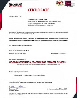 Good Manufacturing Practices (Medical Devices)